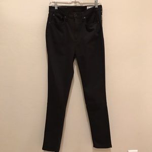 Rag and bone high rise ankle skinny stretch jean